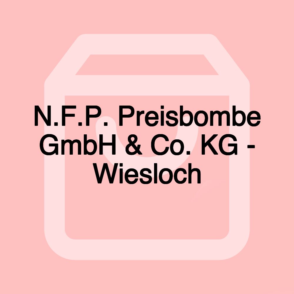 N.F.P. Preisbombe GmbH & Co. KG - Wiesloch