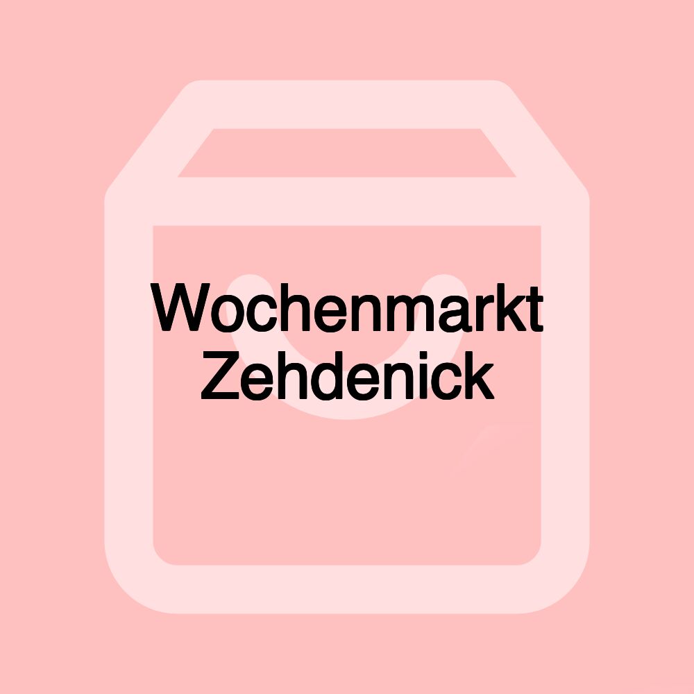 Wochenmarkt Zehdenick