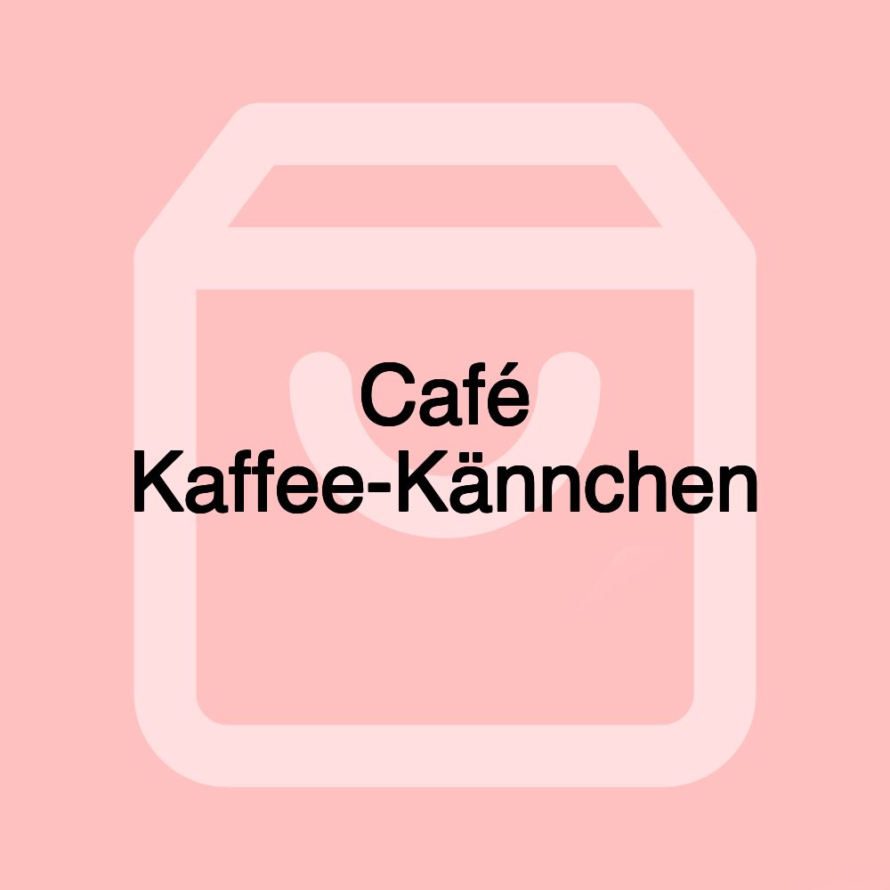 Café Kaffee-Kännchen