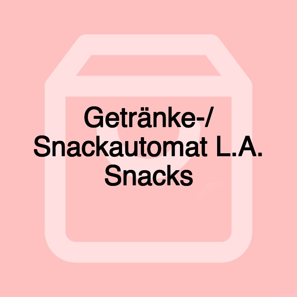 Getränke-/ Snackautomat L.A. Snacks