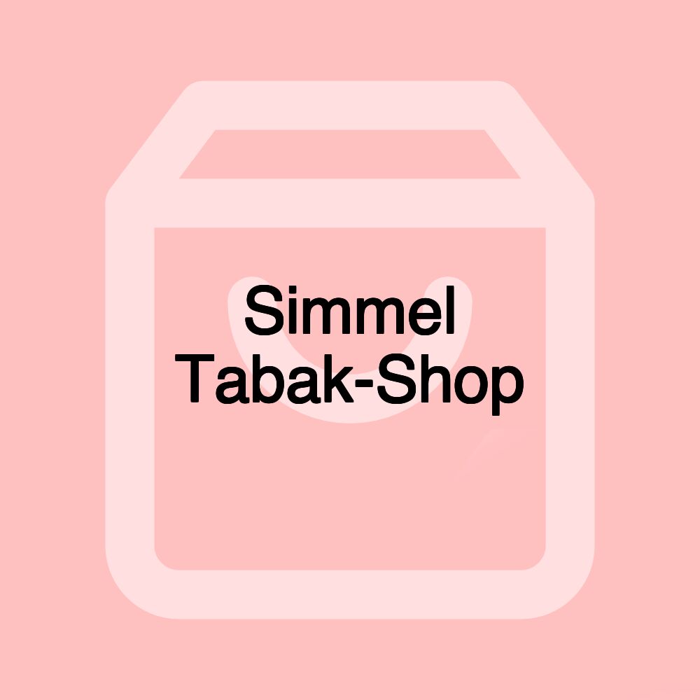 Simmel Tabak-Shop