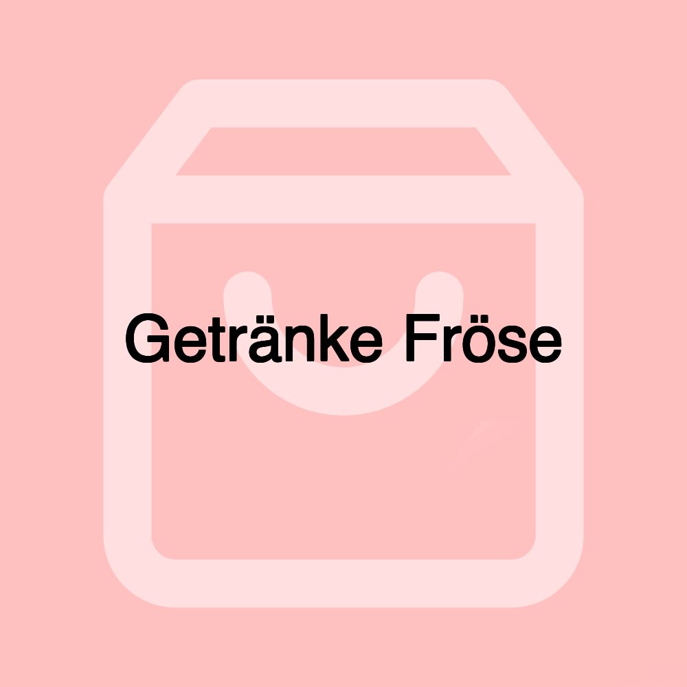 Getränke Fröse