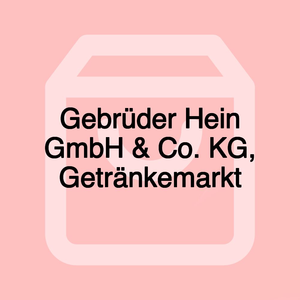 Gebrüder Hein GmbH & Co. KG, Getränkemarkt