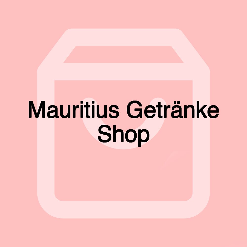 Mauritius Getränke Shop