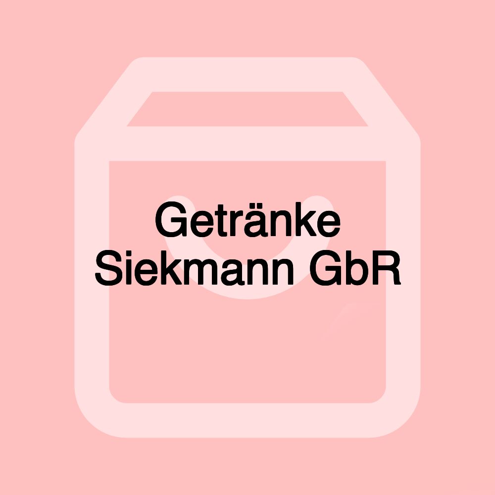 Getränke Siekmann GbR