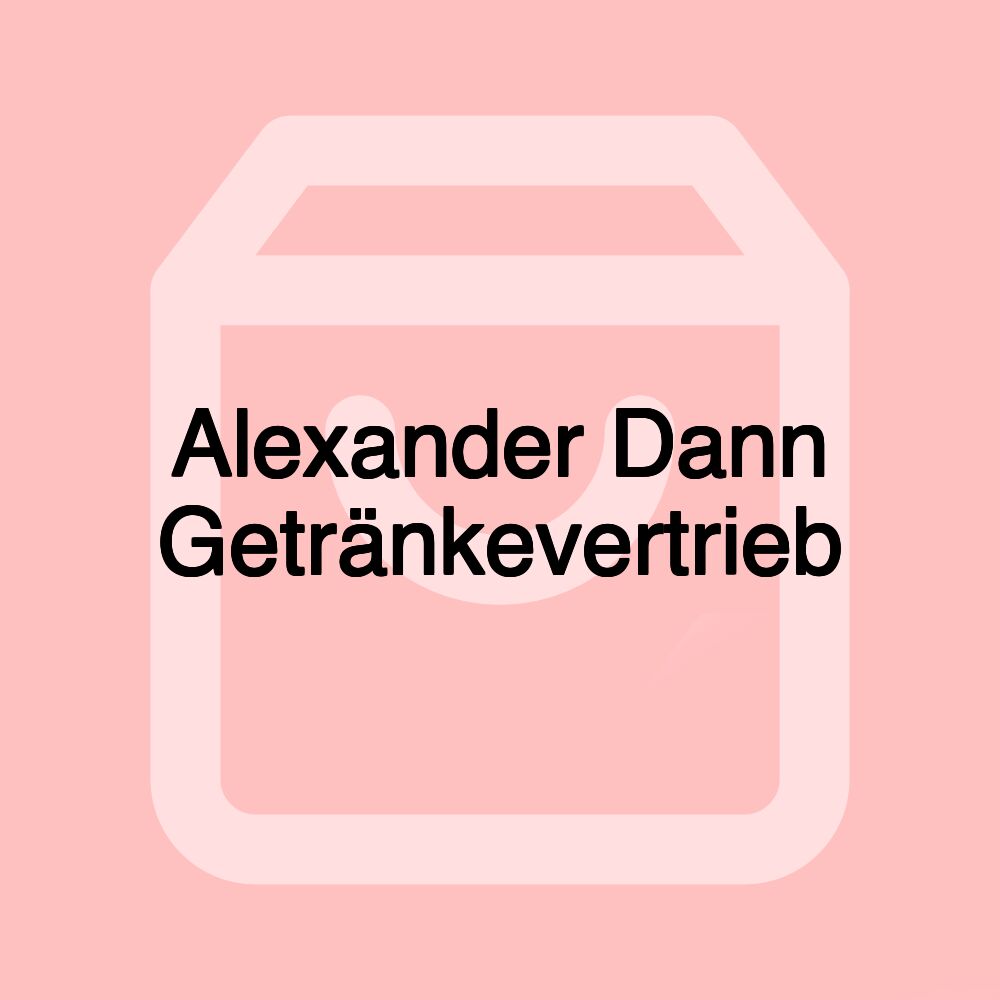 Alexander Dann Getränkevertrieb