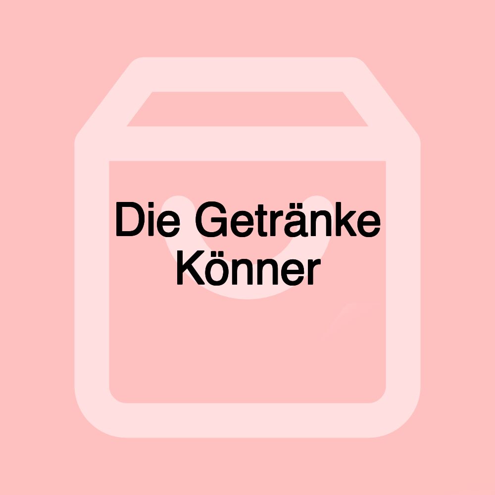 Die Getränke Könner