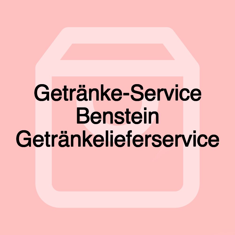 Getränke-Service Benstein Getränkelieferservice