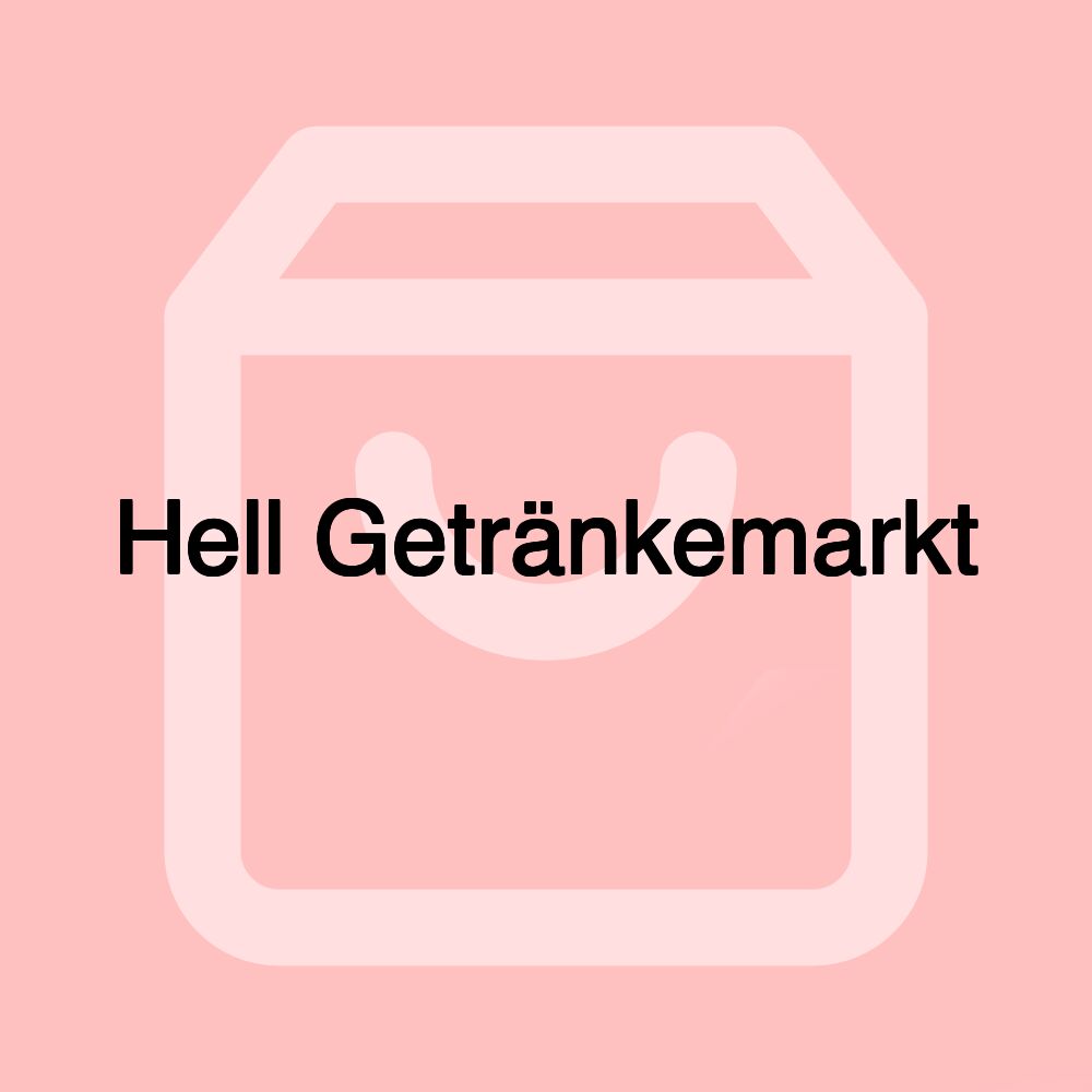 Hell Getränkemarkt