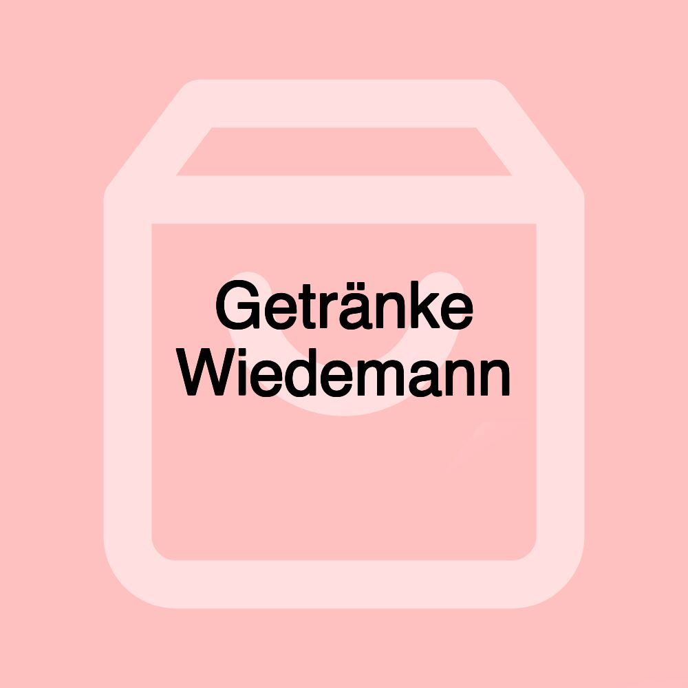 Getränke Wiedemann