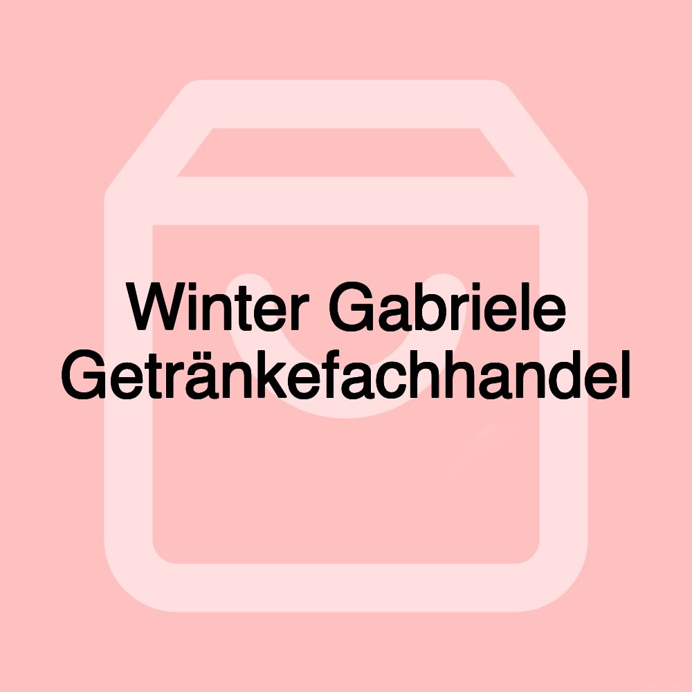 Winter Gabriele Getränkefachhandel