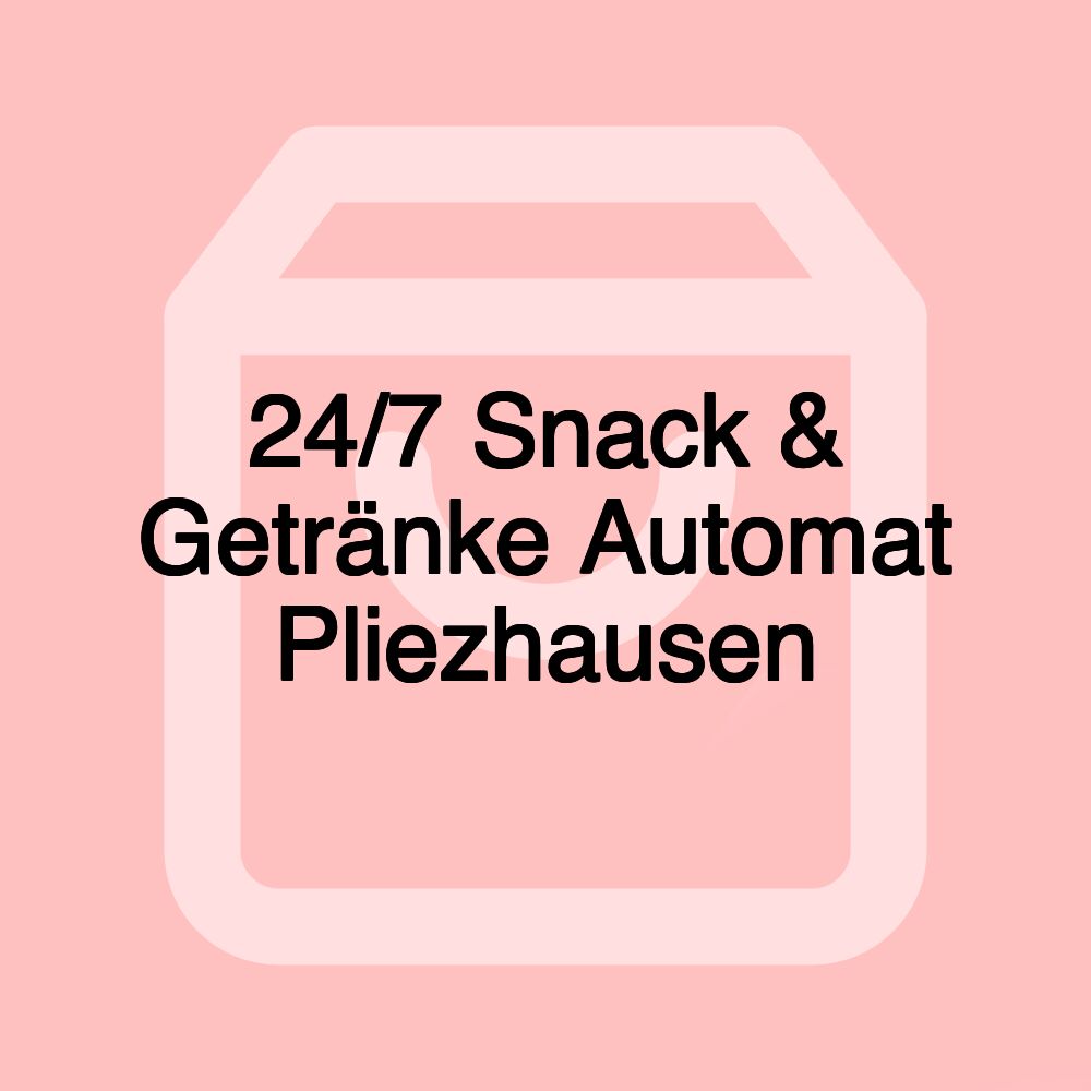 24/7 Snack & Getränke Automat Pliezhausen