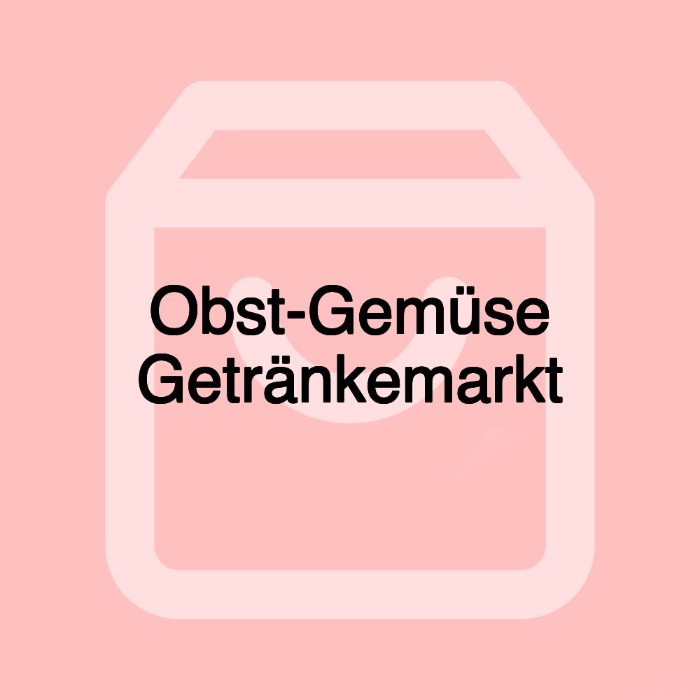 Obst-Gemüse Getränkemarkt