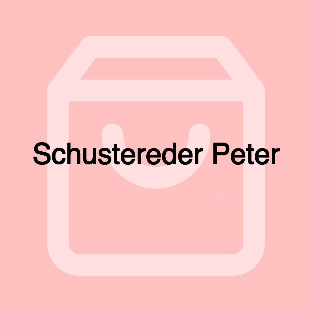 Schustereder Peter