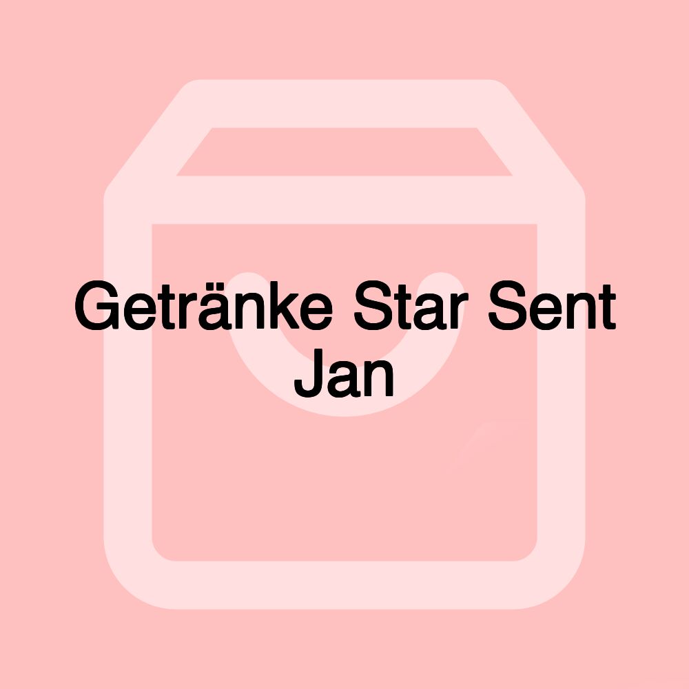 Getränke Star Sent Jan