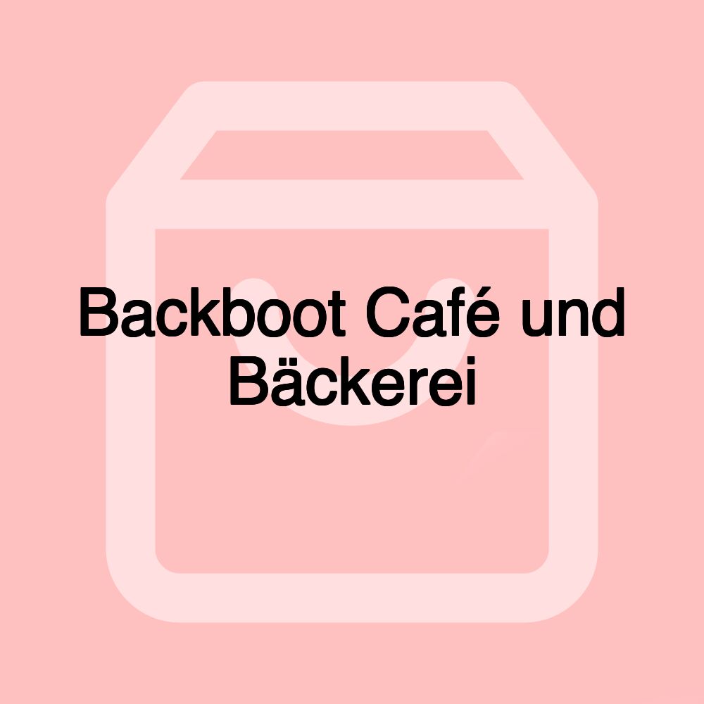 Backboot Café und Bäckerei