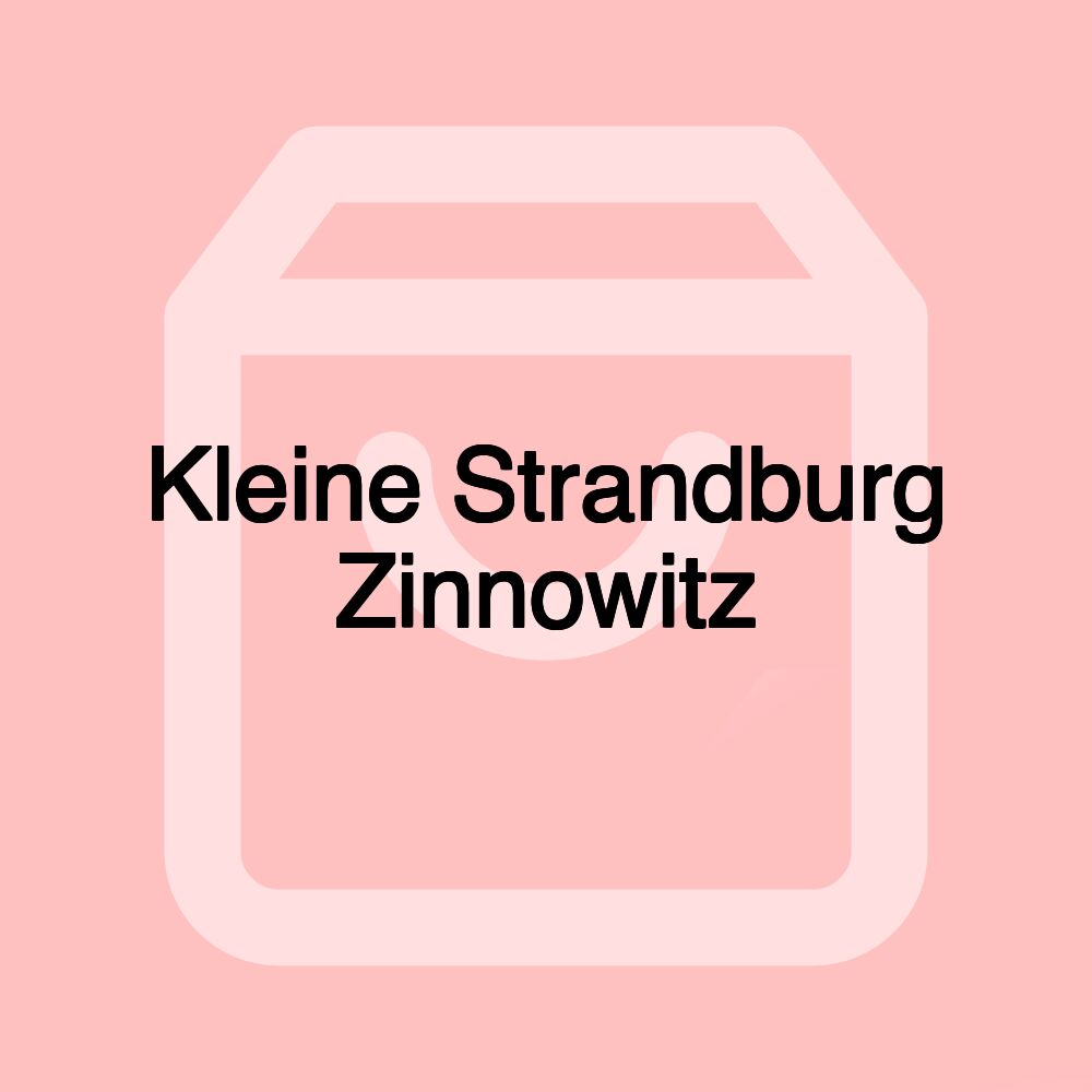 Kleine Strandburg Zinnowitz