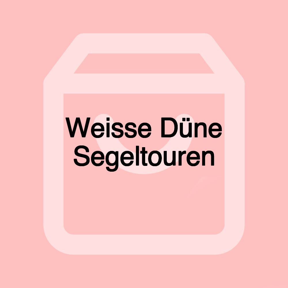 Weisse Düne Segeltouren