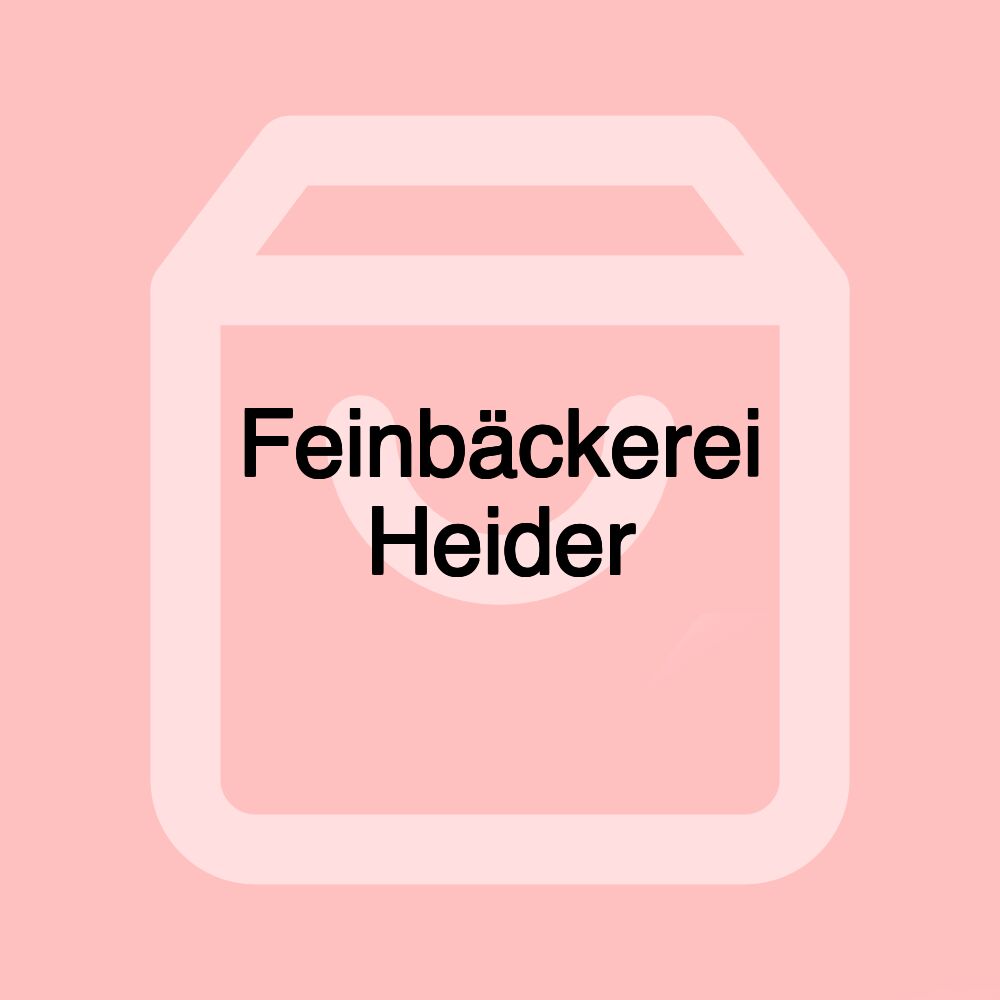 Feinbäckerei Heider