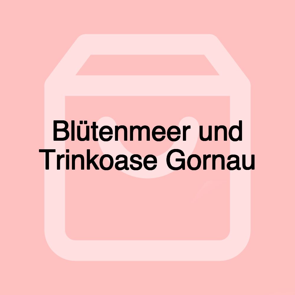 Blütenmeer und Trinkoase Gornau