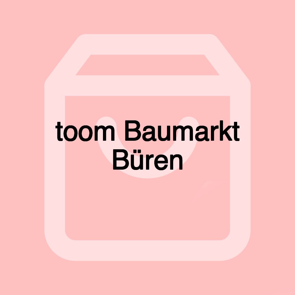 toom Baumarkt Büren