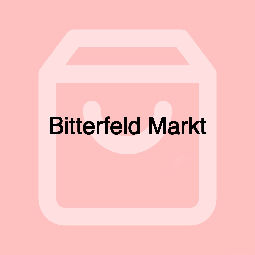 Bitterfeld Markt