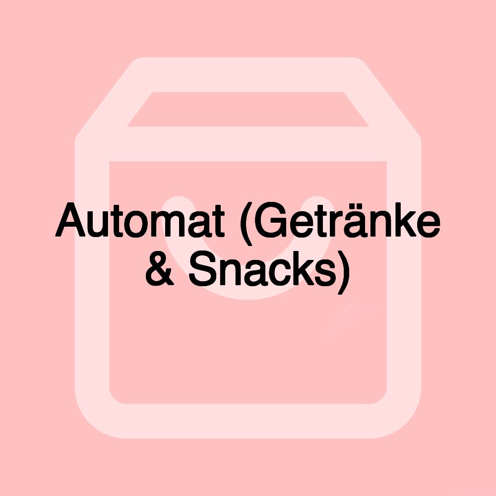 Automat (Getränke & Snacks)