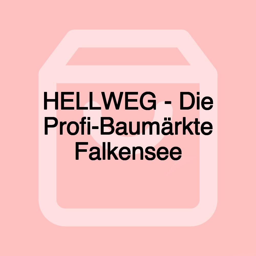 HELLWEG - Die Profi-Baumärkte Falkensee