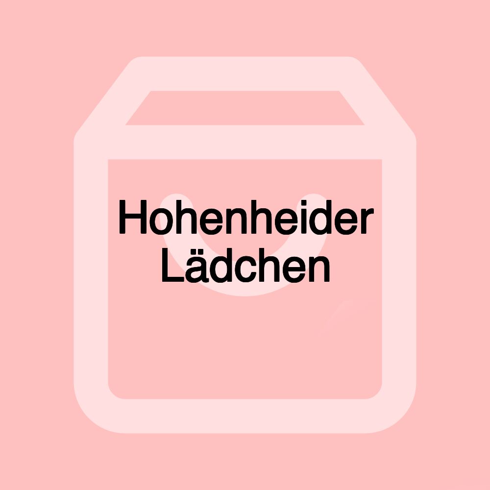 Hohenheider Lädchen