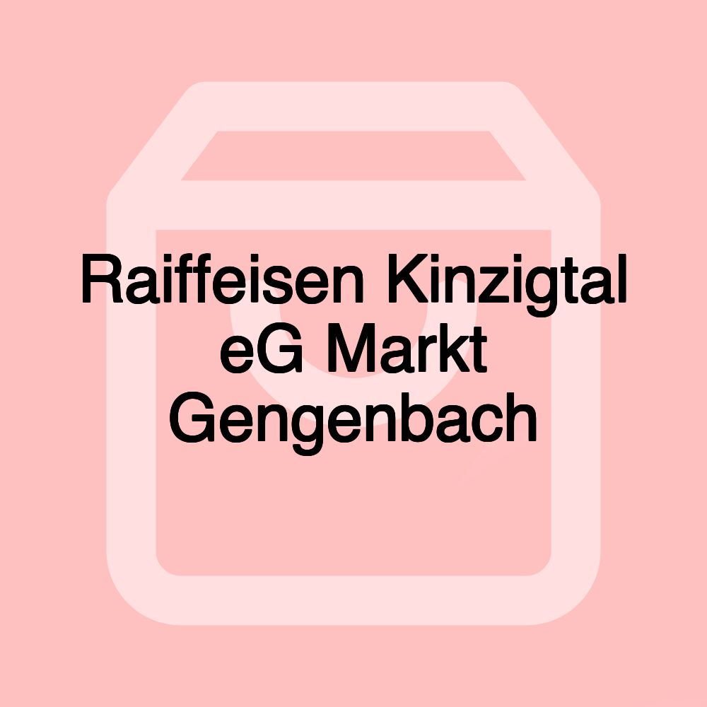 Raiffeisen Kinzigtal eG Markt Gengenbach