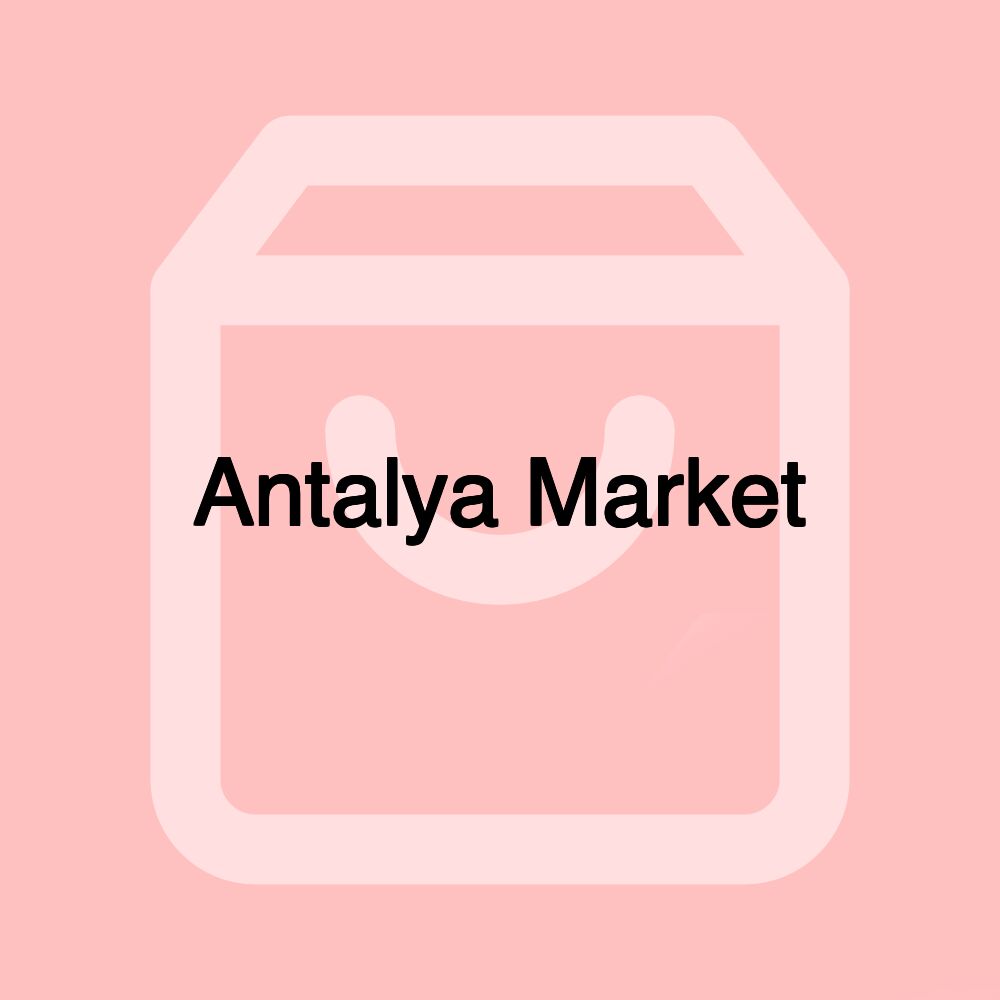 Antalya Market