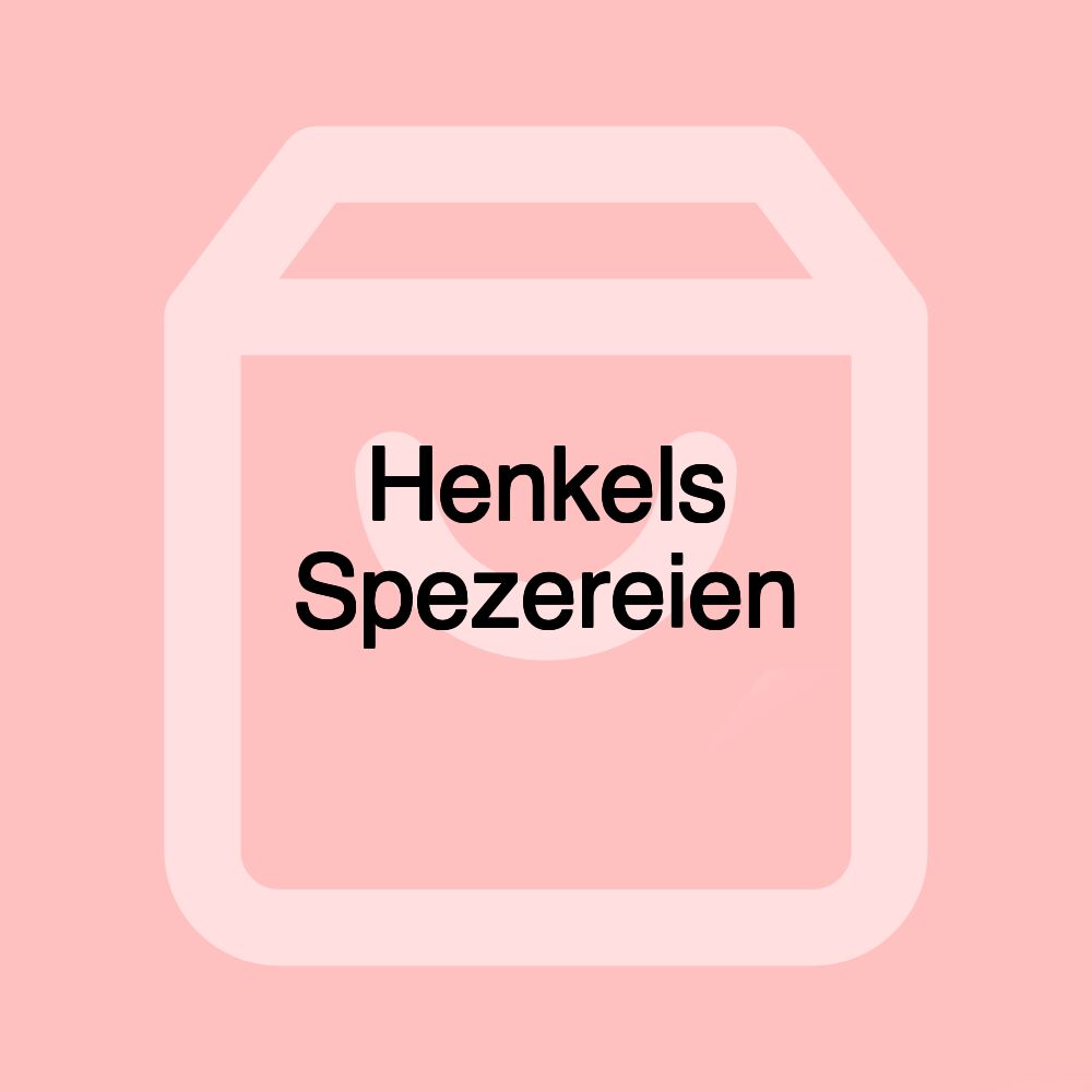 Henkels Spezereien