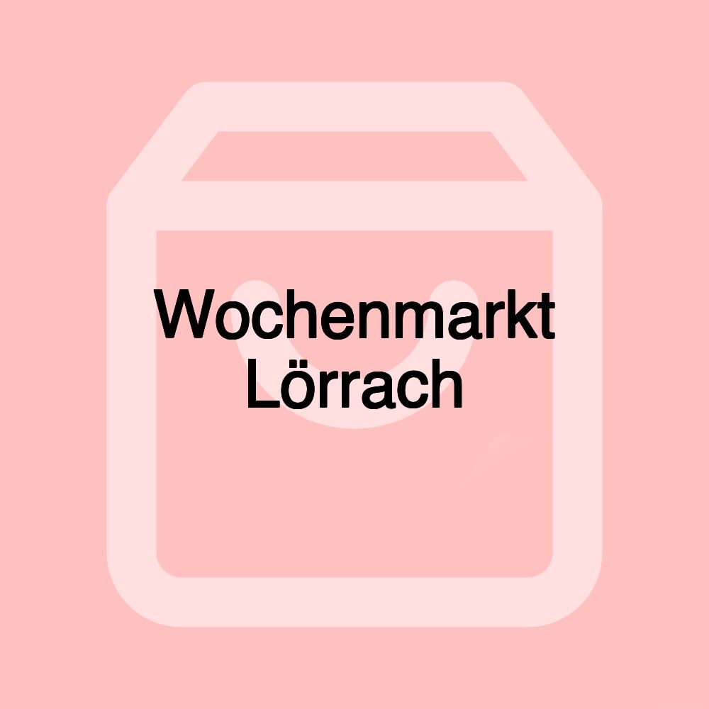 Wochenmarkt Lörrach