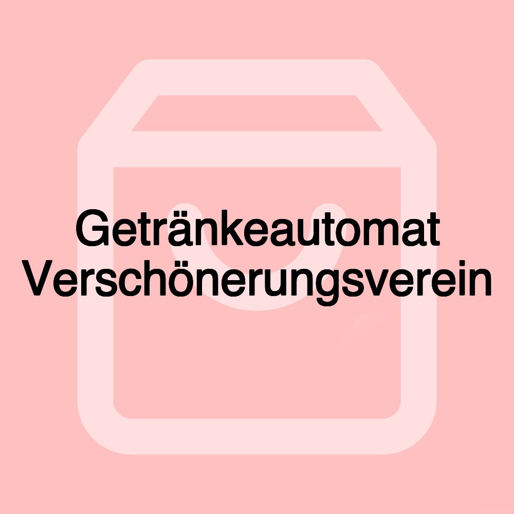 Getränkeautomat Verschönerungsverein