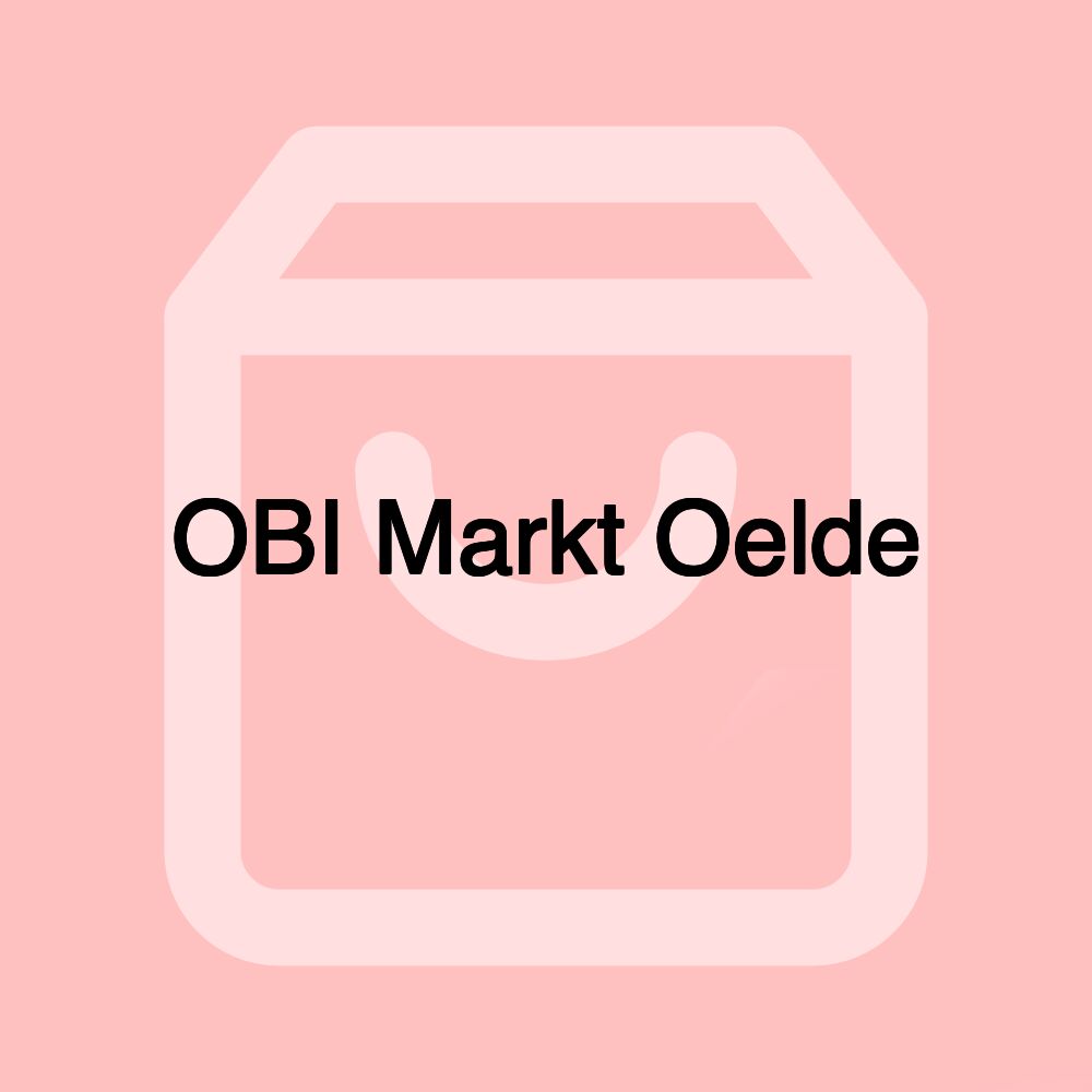 OBI Markt Oelde