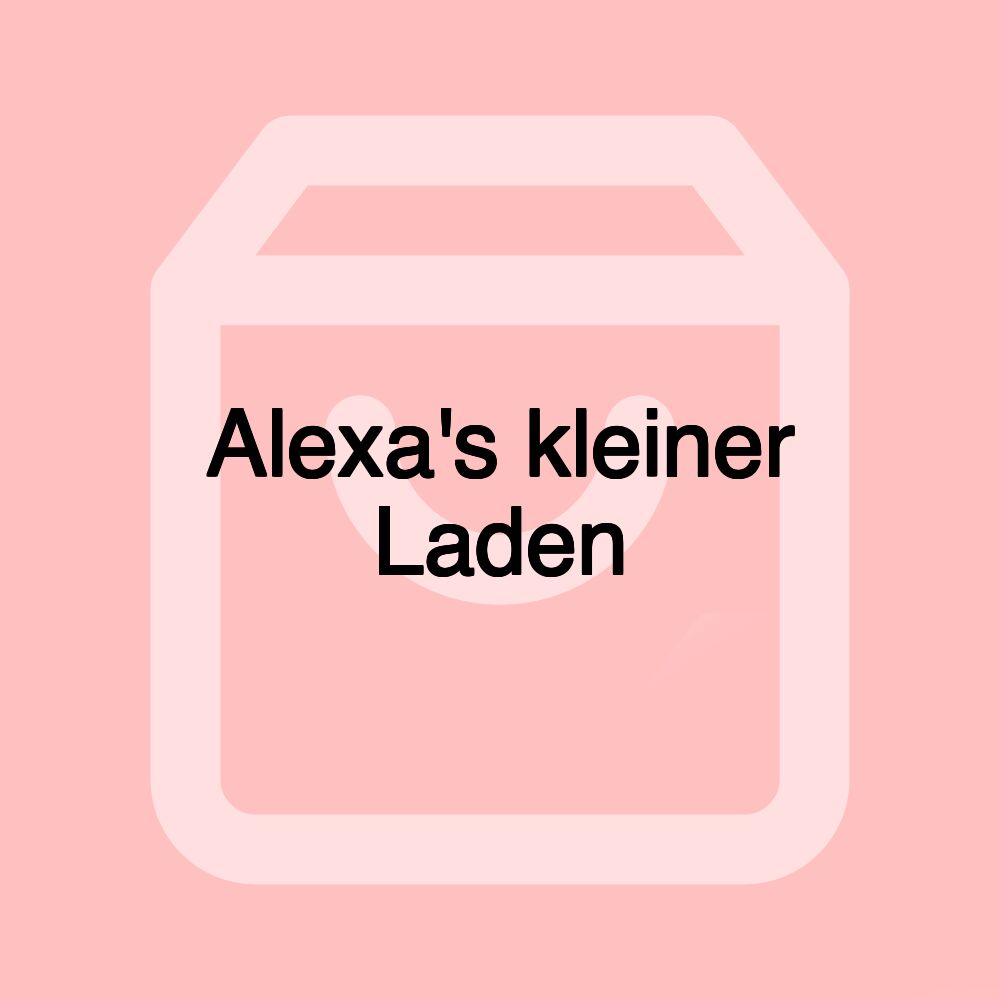 Alexa's kleiner Laden