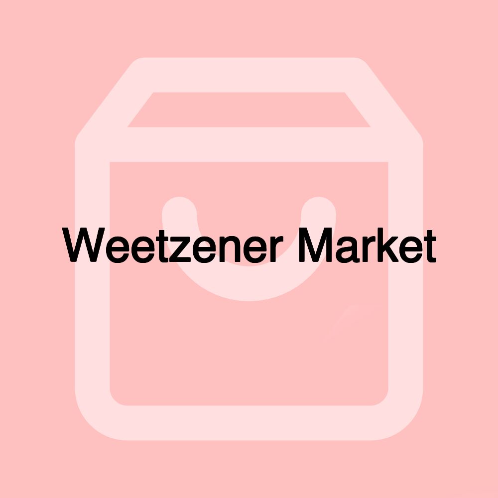 Weetzener Market