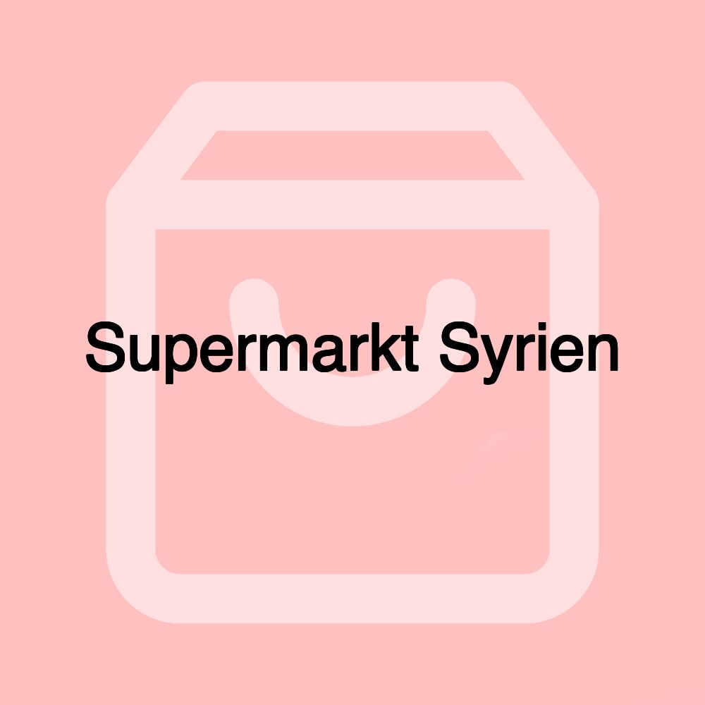 Supermarkt Syrien