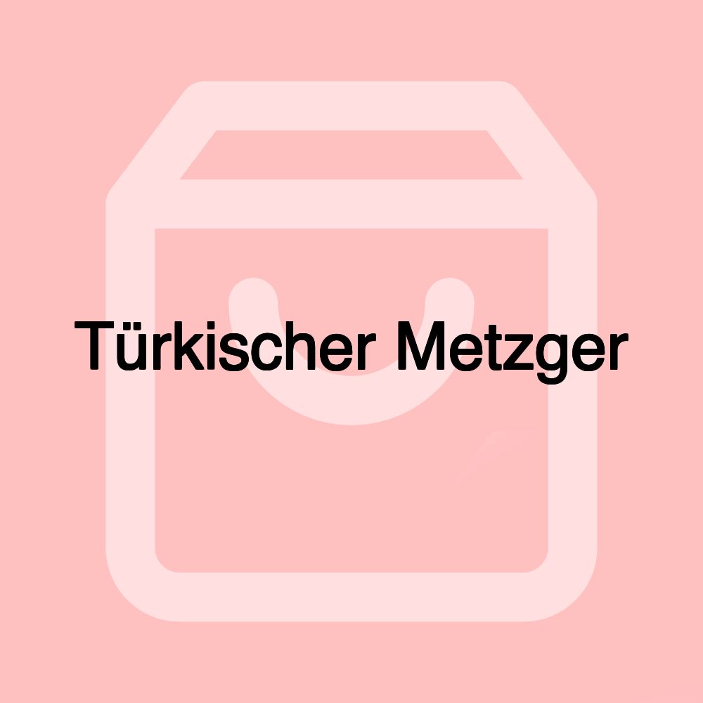 Türkischer Metzger