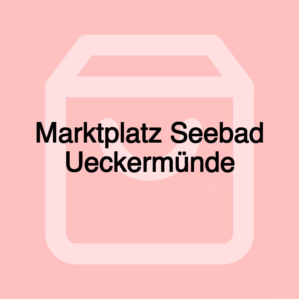 Marktplatz Seebad Ueckermünde