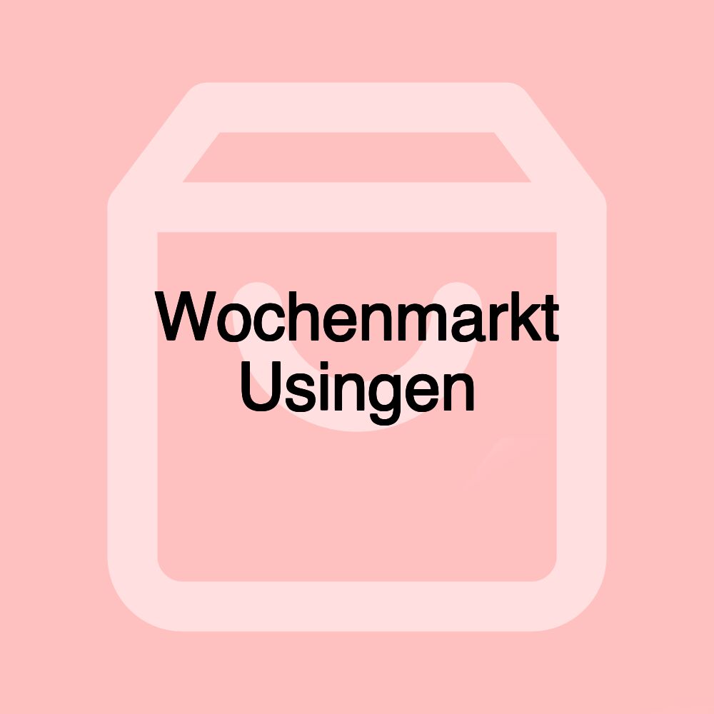 Wochenmarkt Usingen