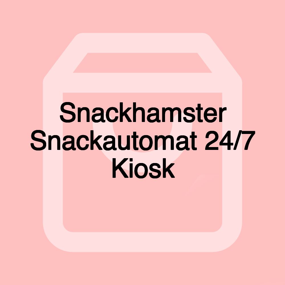 Snackhamster Snackautomat 24/7 Kiosk