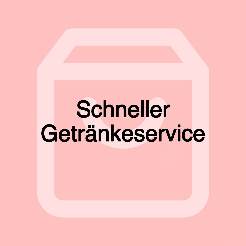 Schneller Getränkeservice