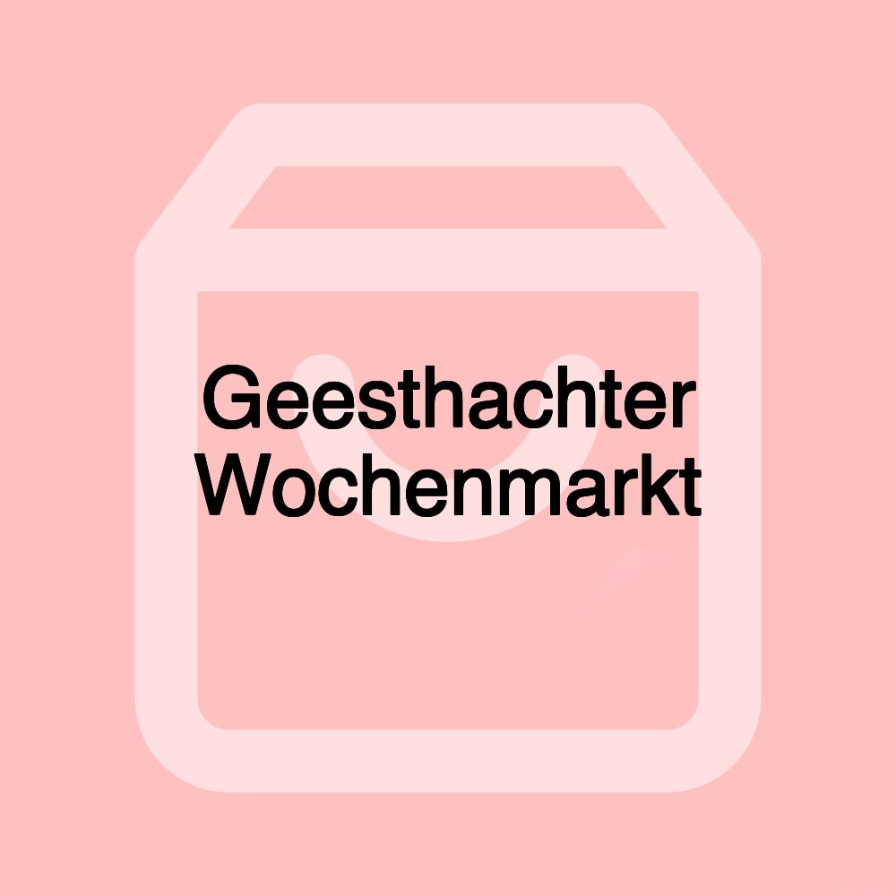 Geesthachter Wochenmarkt