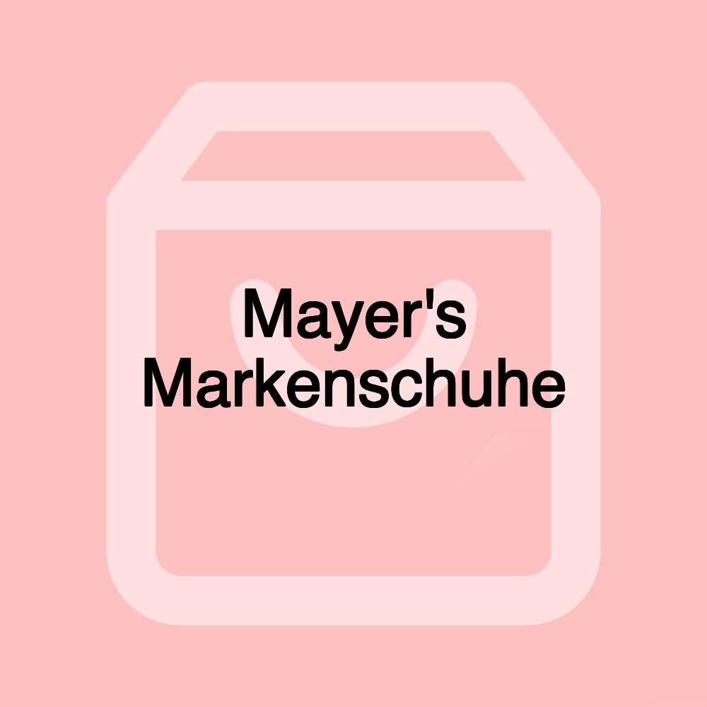 Mayer's Markenschuhe