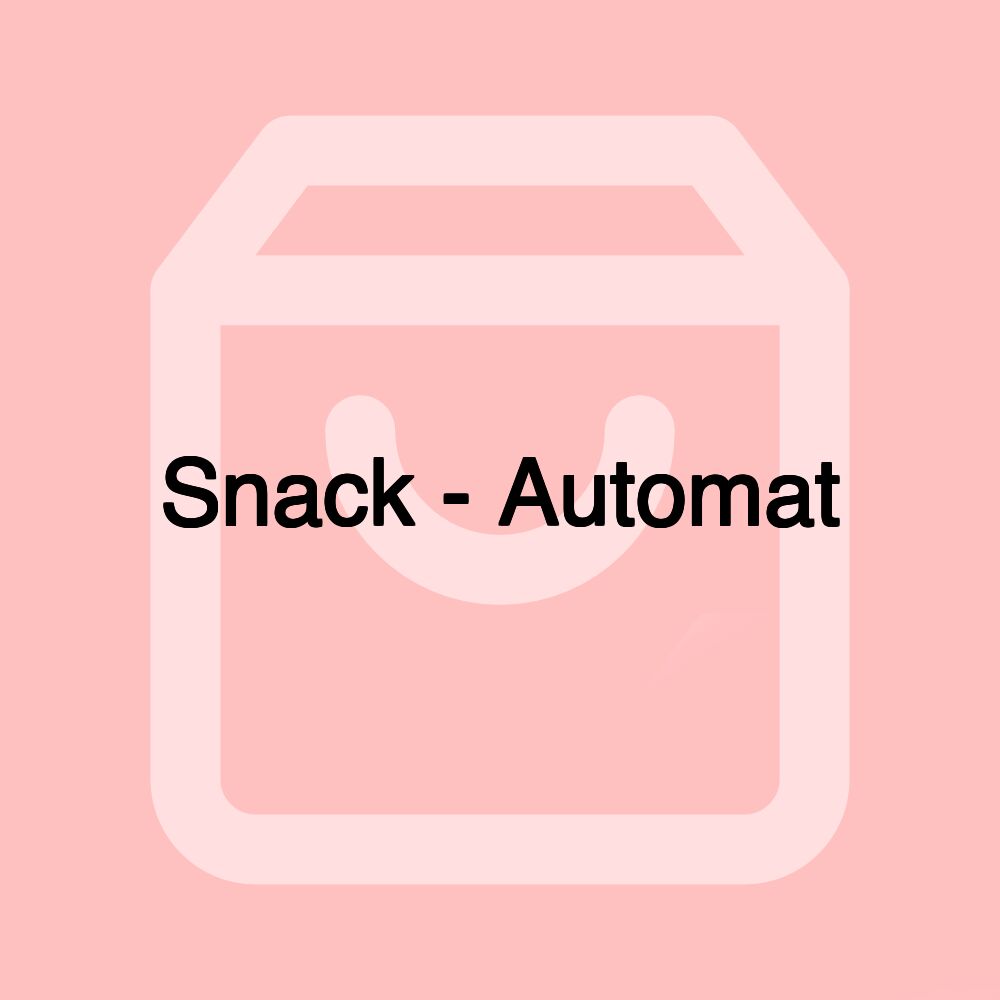 Snack - Automat