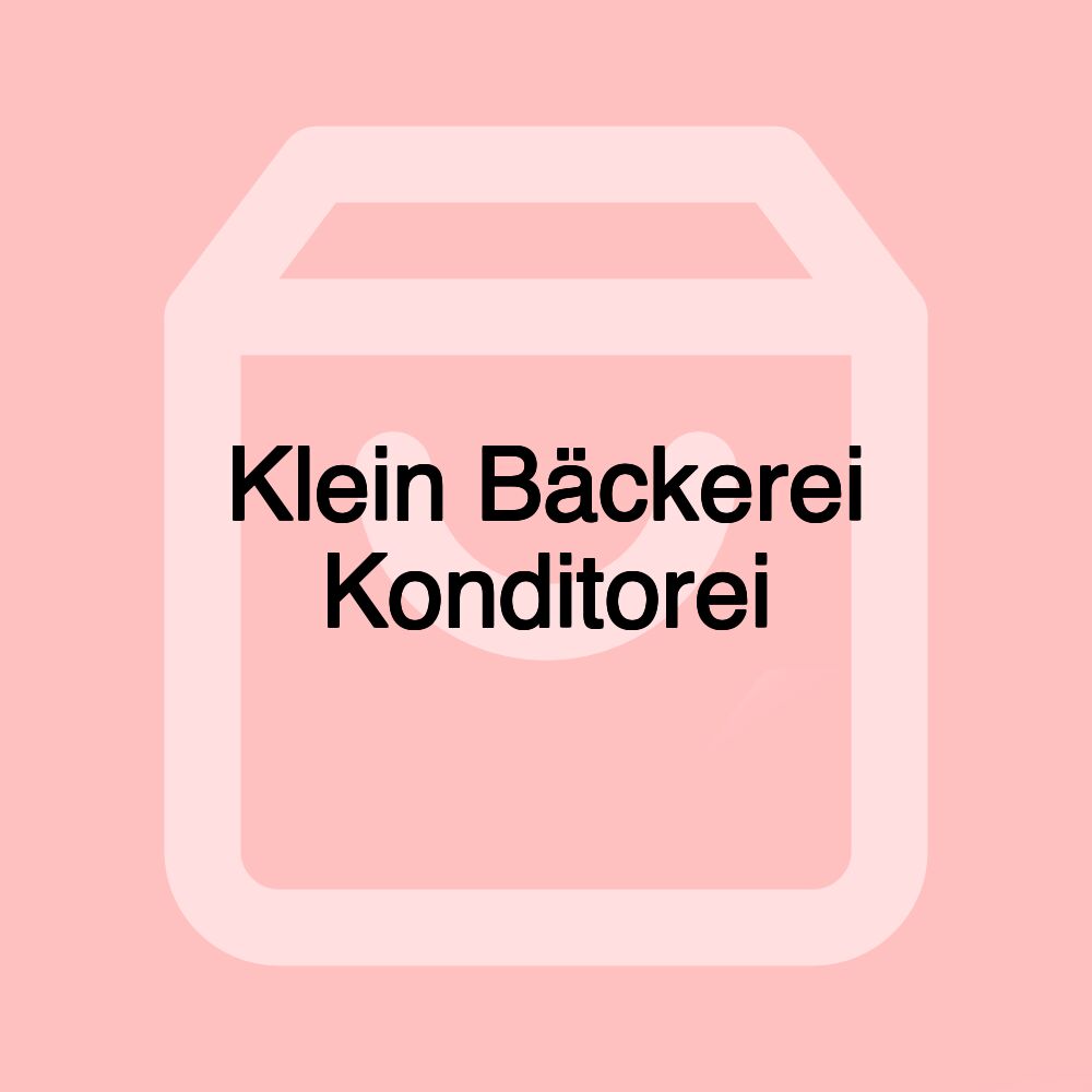 Klein Bäckerei Konditorei