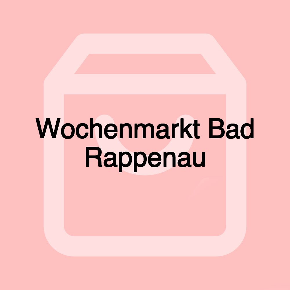 Wochenmarkt Bad Rappenau