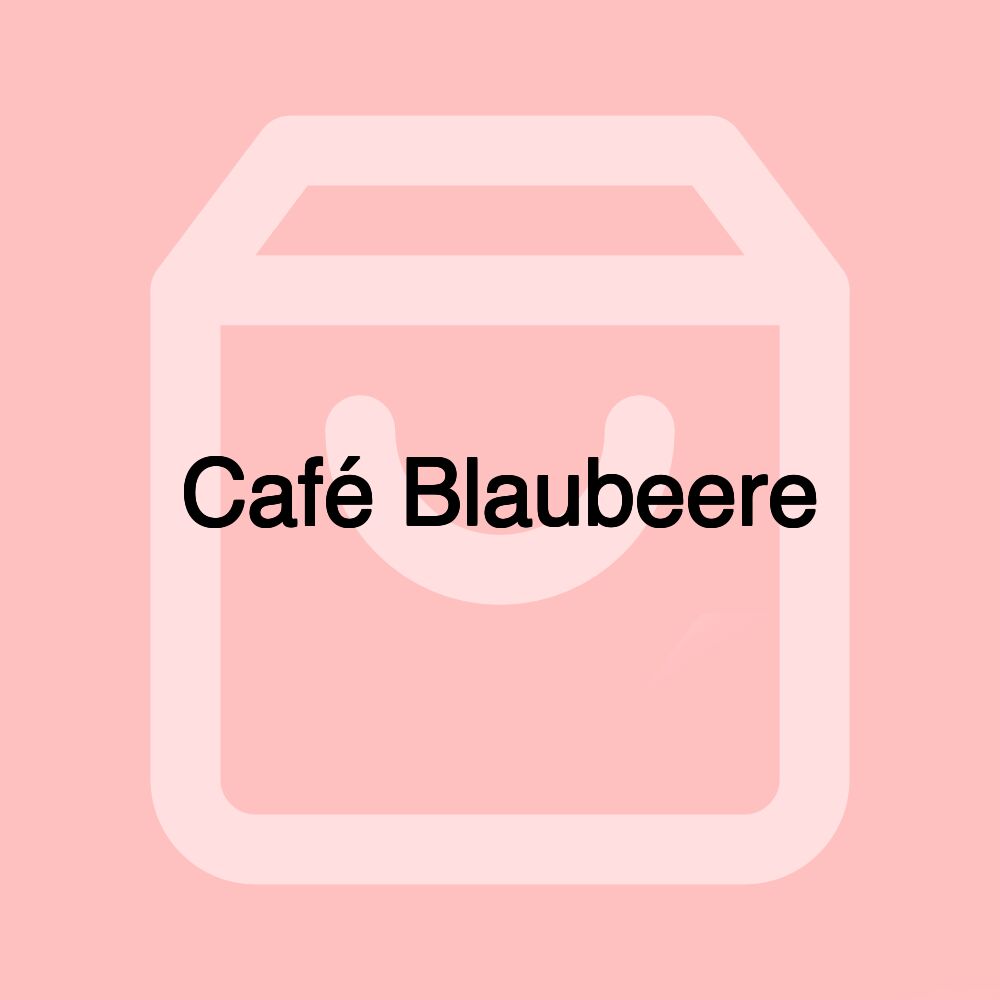 Café Blaubeere