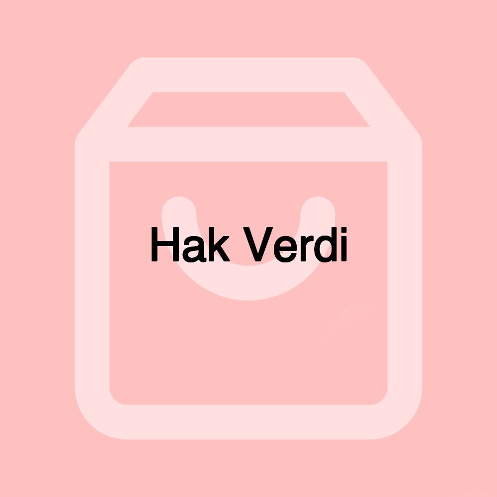 Hak Verdi